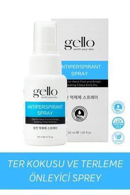 Terleme Ve Ter Kokusu Önleyici Sprey Deodorant Antiperspirant Unisex, El,ayak,koltuk Altı Ter Önleme