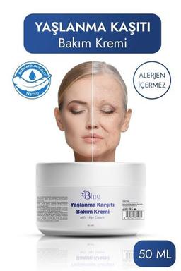 BLUE Skin Care Yaşlanma Karşıtı Ve Kırışıklık,giderici Nemlendirici Yüz Bakım Kremi ( 50 ml )