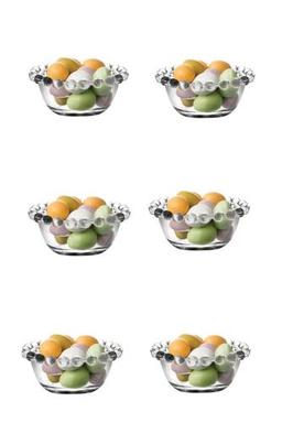 behila Boncuklu 6'lı Cam Kase ve Çerezlik Seti