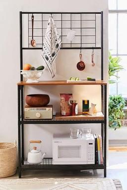 Weblonya Kahve Köşesi Mutfak Raf Mutfak Masası Çok Amaçlı Dolap 5159