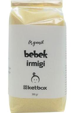 ketbox Organik Bebek Irmiği 300 Gr +6 Ay