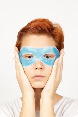 Vanaca Grup Sıcak Soğuk Kompres Jel Buz Göz Maskesi Göz Altı Torbası Şişlik Giderici Termojel