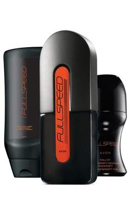 AVON Full Speed Erkek Parfüm Rollon ve Saç Vücut Şampuanı Paketi