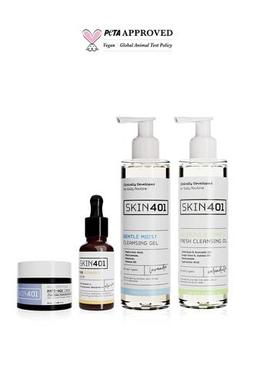 Skin401 Cilt Yenilenmesine Yardımcı ve Aydınlatma Etkili Bakım Rutini