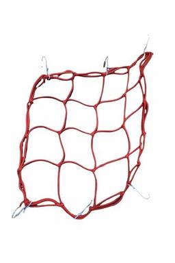 Gogo Motorsiklet Kask Filesi Kancalı Kırmızı