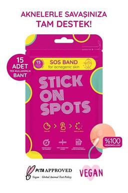 Stick On Spots Sos Band - 15 Adet Sivilce/Akne Patch