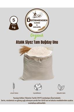 Değirmenden Organik Atalık Siyez Tam Buğday Unu - 5 Kilo