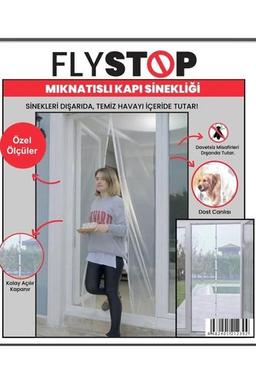 flystop Mıknatıslı Kapı Sineklik Özel Ölçü