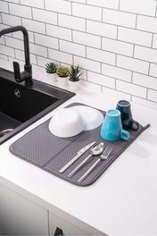 Serstil Bulaşık Kurutma Matı - Antrasit