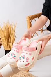 Slipcat Unisex Yüksek Tabanlı  Sandalet Unisex 40 Beden