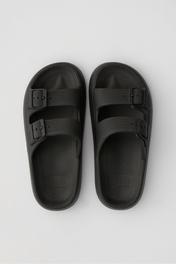 Lily Siyah Çift Toka Eva Platform Yazlık Günlük Terlik