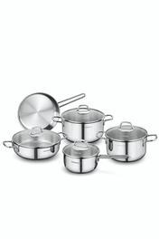 KORKMAZ Perla 9 Parça Tencere Seti / Indüksiyon Tabanlı =orjinal=