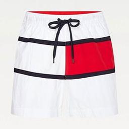 Tommy Hilfiger UM0UM02055-YBR Erkek Mayo Beyaz