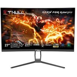 THULL Vision 27' 1ms 165Hz Freesync FHD LED (HDMI+DP) VA Frameless Curved Gaming Monitör