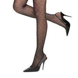 Penti Kadın Desenli Külotlu Çorap Siyah