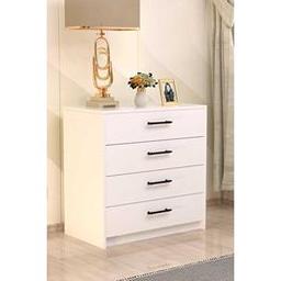 Evdemo Fiona 4 Çekmeceli Şifonyer Beyaz