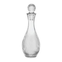 Cam Düz Desen Karaf 1 L