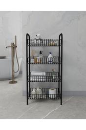 Emkatex Banyo Metal Raf Banyo Düzenleyici Çok Amaçlı Metal Raf