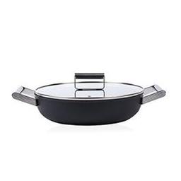 Smeg Cookware 50's Style CKFD2811BLM Pilav Tenceresi 28 cm Siyah