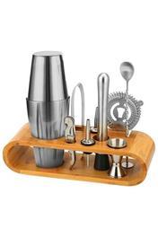 vosco 10 Parça Avantajlı Kokteyl Set Boston Shaker (750ML)