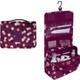 Ecoform Organizer Askılı Seyahat Kozmetik Makyaj Çantası Su Geçirmez Özellikli Bordo Renk