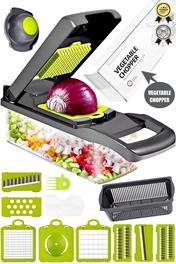 Chopper Küp Rende 13 Parça Hazneli Sebze Doğrayıcı Dicer Dilimleyici Kesici Fonksiyonlu Mutfak Seti