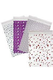 Metalize Bantlı Poşet 20x25 Cm 50 Adet