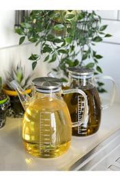 behila 2'li Tess Cam Borosilikat Yağlık Sirkelik 1000ml