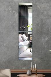 Ayna 4 Parça Kare Dekoratif Duvar Aynası 20 X 20 Cm