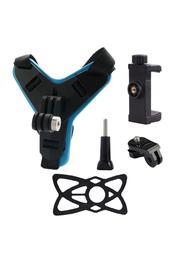 Protonust GoPro Kasklara Uyumlu Telefon Ve Aksiyon Kamera Tutucu Kask Çene Telefon Kamera Tutacağı