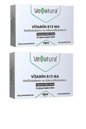 VeNatura Vitamin B12 Ma Metilkobalamin Ve Adenozilkobalamin Takviye Edici Gıda 2 Adet
