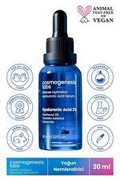 Yoğun Nemlendirici Hyaluronik Asit Cilt Serumu 30ml Vegan Kırışıklık Karşıtı (%2 Hyaluronic Acid)
