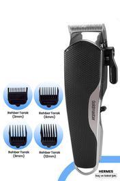 GOLDMASTER Hermes Hızlı Şarj Özellikli Kablolu Kablosuz Şarjlı Saç Sakal Kesme Tıraş Makinesi