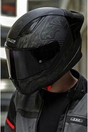 LS2 Rapıd 2 Race Crypt Mat Siyah Kask XS Beden