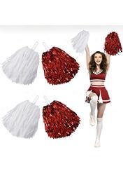 Bia 1 Çift Kırmızı Beyaz Pon Pon 23 Nisan Kutlama Ponponu