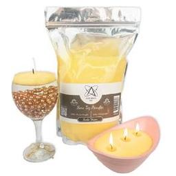 Sarı Toz Parafin - Yüzen Mumlar Yapın 1 Kg