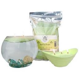 Yeşil Toz Parafin - Yüzen Mumlar Yapın 1 Kg