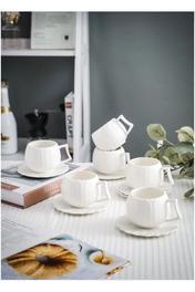 6 Kişilik Papatya Kahve Fincanı Takımı 90 Ml