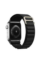 Apple Watch Uyumlu 42mm 44mm 45mm 49mm 1/2/3/4/5/6/se/7/8/9ultra -ultra 2 Kordon Alpine Loop Kordon