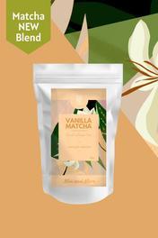 Vanilla Matcha - Vanilya Aromalı Matcha, 50 gr