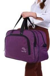 Nil-01 Unısex Havlu Kumaş Hostes Valiz Seyahat Tatil Spor Hastane Çok Gözlü El Ve Omuz Çantası Kabin