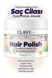 Clasy Care Hair Polish 250 ml Boyalı Saçlarda Dahil Tüm Saç Tipleri Için Saç Cilası