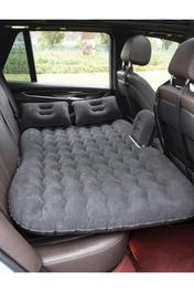 ALFAGİFT Araç İçi Şişme Yatak- Araba Seyahat ve Kamp SUV ve Binek Araçlara Uygun, İki Hava Yastıklı