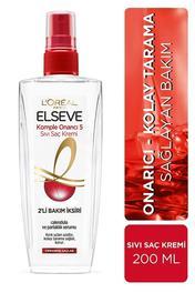 ELSEVE L'Oréal Paris Elseve Komple Onarıcı 5 Sıvı Saç Kremi 200 ml