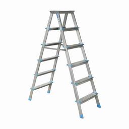 Seçkin 6+6 Çift Çıkışlı Alüminyum Merdiven (Tİ 106)