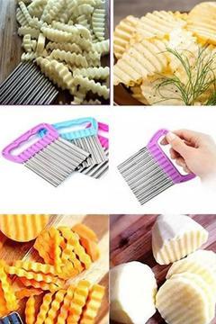 Kitchen Beauty Chips Chopper Şekilli Sebze Ve Meyve Dilimleyici