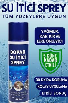 Dopar Su Itici Önleyici Su Geçirmezlik Sprey Waterproof 250ml