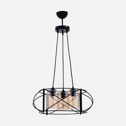 Alex Siyah Metal 3'lü Sarkıt Avize