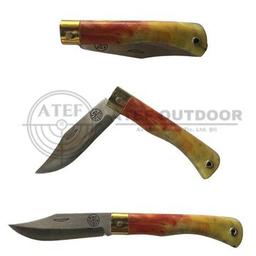 Atef bilezikli eğri plastik bıçak