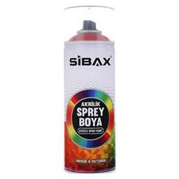 Sibax Akrilik Sprey Boya 400ml Makine Kırmızı Ral2002